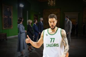 Išskirtinio G. Nausėdos dėmesio sulaukęs J. Lauvergne'as įvertino vakarienę Valdovų rūmuose