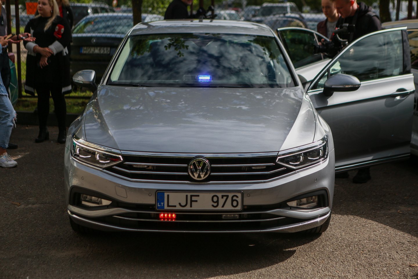 Ne vienas vairuotojas skundžiasi Lietuvos policijos naudojamais mobiliais trikojais greičio matuokliais arba nežymėtais policijos automobiliais.<br>G.Bitvinsko nuotr.