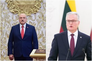 G. Nausėda sureagavo į A. Lukašenkos Lietuvai paskelbtas sankcijas