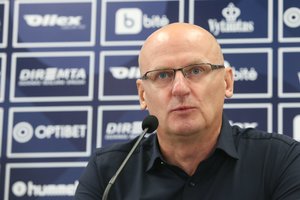 Sudėtį pasirinkęs V. Urbonas – apie COVID-19 įtaką, Baltarusiją ir truputį išprotėjusius žaidėjus