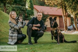 Savotišką daugiavaikę šeimą sukūrę Edita ir Martynas: penktasis narys pakeitė visų gyvenimus