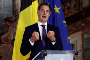Naujuoju Belgijos premjeru taps flamandų liberalas A. De Croo