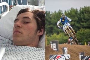 Po avarijos motokroso lenktynėse A. Jasikonis pabudo iš komos: incidento neprisimena