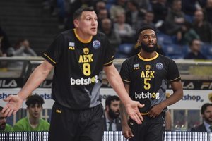Solidžiai žaidęs Jonas Mačiulis ir AEK – Čempionų lygos pusfinalyje