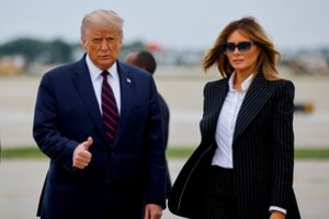 Donaldas Trumpas su žmona Melania užsikrėtė koronavirusu