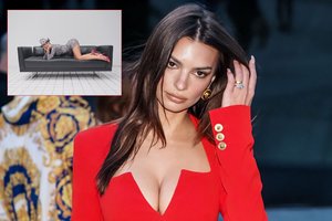Manekenės Emily Ratajkowski pikantiškos fotografijos sulaukė neeilinio gerbėjų dėmesio