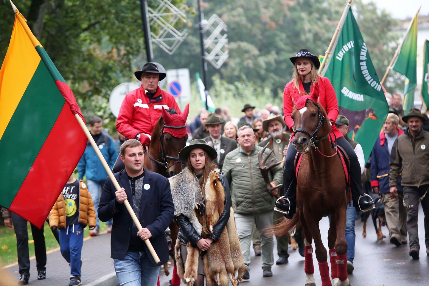  Raudondvaryje vyko Kauno medžiotojų šventė.<br> M.Patašiaus nuotr.