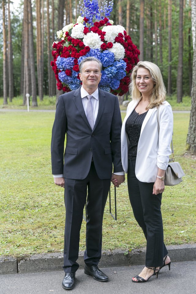 Eitvydas Bajarūnas ir Giedrė Žickytė.<br>T.Bauro nuotr.