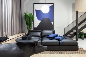 86 kv. metrų  loftas su geros nuotaikos užtaisu