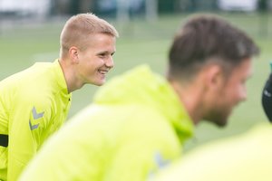 Į rinktinę po pertraukos sugrįžęs P. Golubickas: „Tikslas – trys pergalės“