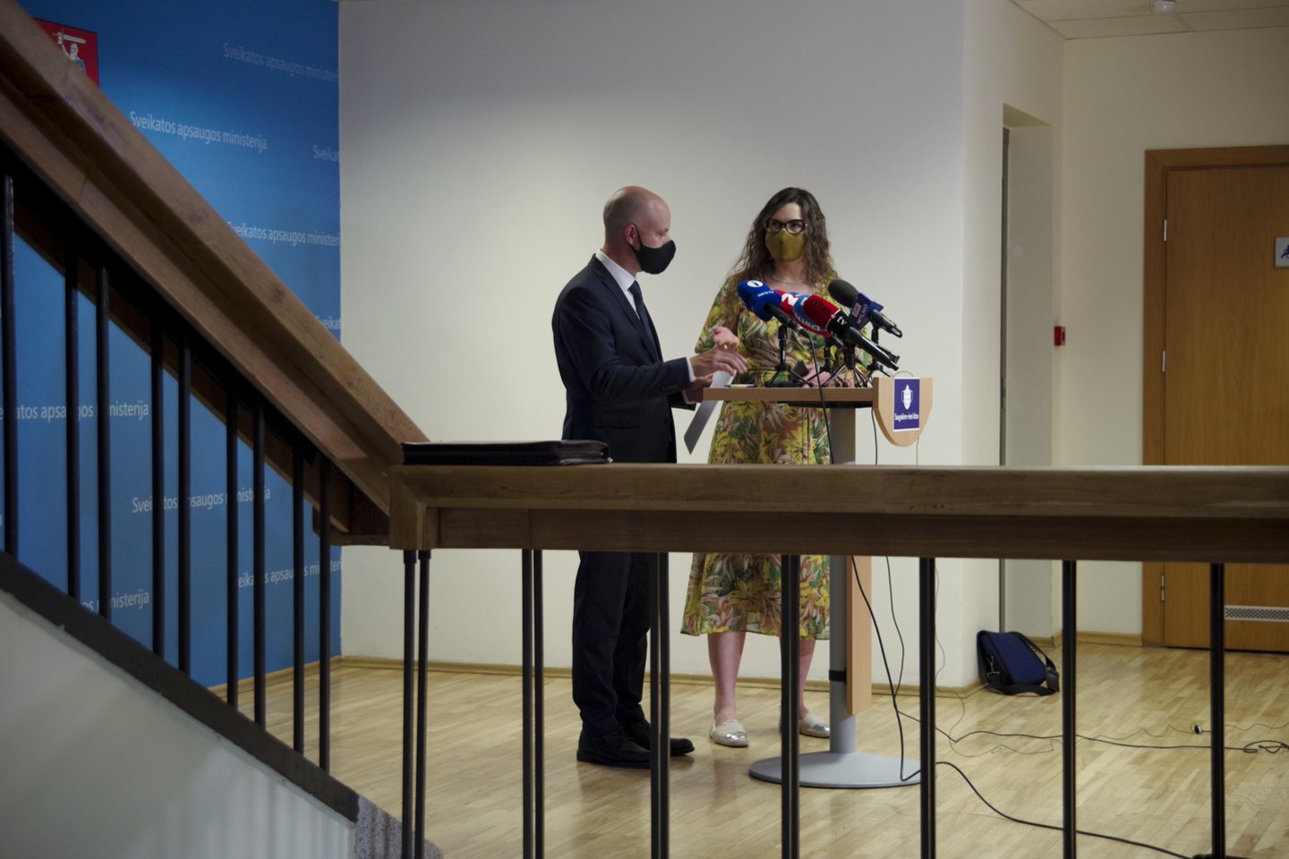 Aurelijus Veryga, Lina Bušinskaitė<br>V.Ščiavinsko nuotr.