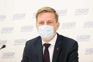 Po kontakto su užsikrėtusiuoju R. Šimašius išsityrė dėl koronaviruso, testas – neigiamas