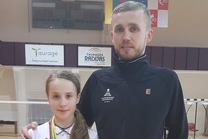 Šalies čempionate Tauragėje – kylančios Lietuvos badmintono žvaigždės dominavimas