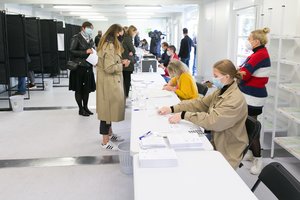 Seimo rinkimuose per pirmąją dieną iš anksto balsavo pusė procento rinkėjų