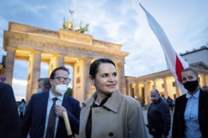 S. Cichanouskaja: A. Lukašenka išvengs teismo, jei savanoriškai atsistatydins