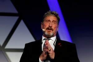 Programinės įrangos bendrovės „McAfee“ įkūrėjas kaltinamas mokesčių vengimu