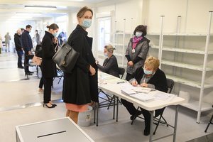 Tarp iš anksto balsavusių politikos lyderių – ir V. Čmilytė-Nielsen: tikisi 15–20 mandatų