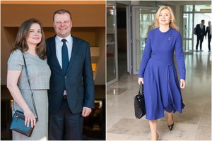 S. Skvernelė agituoja už R. Tamašunienę dėl jos pastangų siekiant kelio asfaltavimo