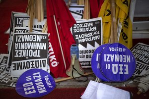 Teismas istorine nutartimi pripažino graikų neonacių partiją nusikalstama organizacija