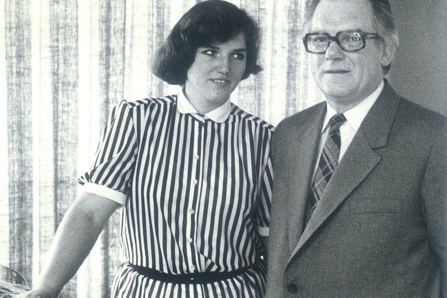 R._igaitis su dukra Audrone. 1986 m.