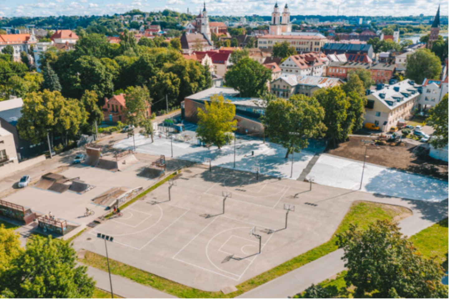 Baigtas pirmasis Lietuvos „Krepšinio namų“ projekto etapas, įvyko pirmieji renginiai.<br>A.Aleksandravičiaus nuotr.