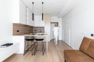 Vos didesnis nei 30 kv. m butas – idealiai pritaikytas vilniečių poros gyvenimui