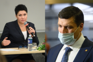 Aistros LTOK rinkimuose: aštrią repliką D. Gudzinevičiūtei skyręs A. Pukelis sulaukė griežto atsako