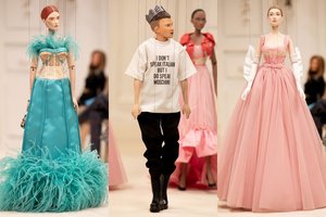 Mados savaitėse modelius atstojo marionetės
