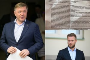 Valstiečiai paviešino nutekintą konservatorių laišką savo vienmandatininkams