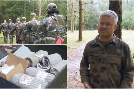 Prie Lietuvos šaulių sąjungos prisijungęs E. Žičkus atskleidė, kokią poziciją galėtų užimti agresijos atveju