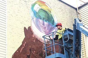 Piešinys ant sienos – ne vien meno kūrinys