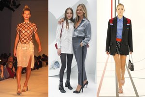 Supermodelio Kate Moss dukra seka motinos pėdomis: debiutavo ant podiumo