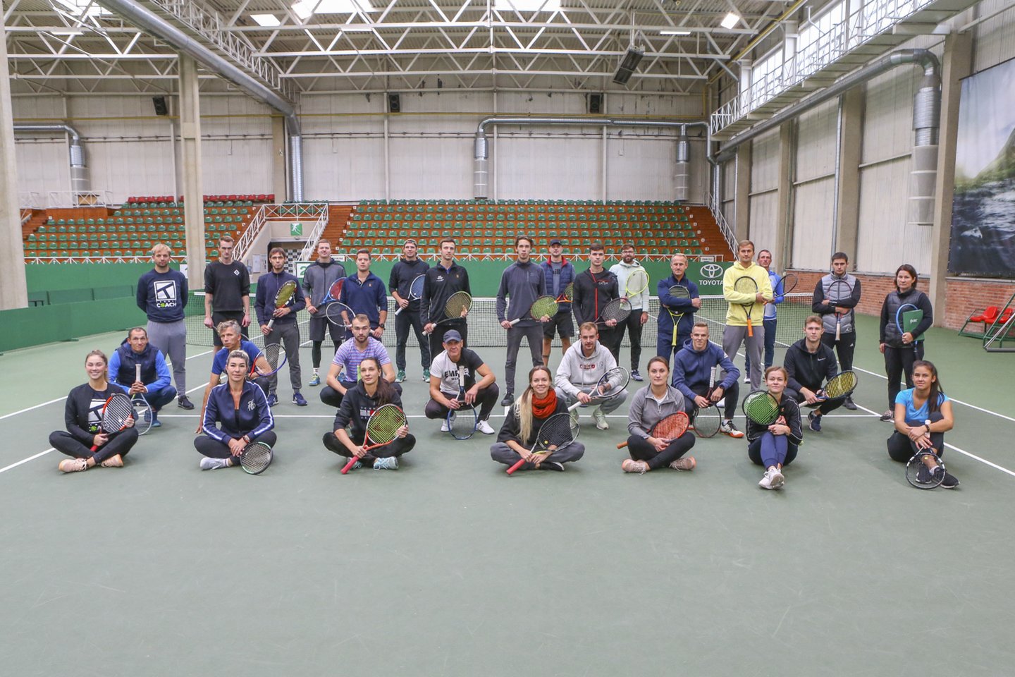  Šiauliuose – teniso trenerių mokymai.<br> G.Šiupario nuotr.