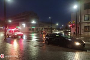 Praėjusios paros avarijose sužeista 10 žmonių