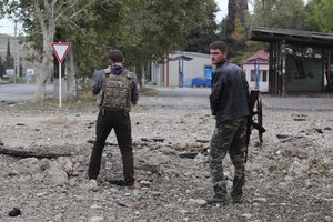 Šimtai Turkijos remiamų kovotojų iš Sirijos permesta į Kalnų Karabachą, Turkija tai neigia