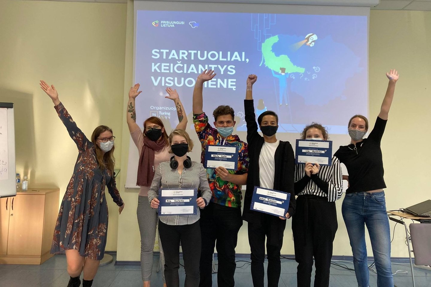 Praeitą savaitę galimybių pasitikrinti savo startuolių idėjas turėjo Klaipėdos (nuotraukoje) ir Tauragės moksleiviai.