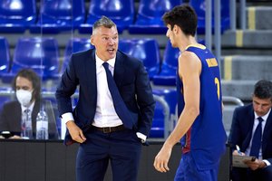 Š. Jasikevičiui ir vėl teko prakaituoti: „Barcelona“ įveikė „Panathinaikos“ tik po pratęsimo