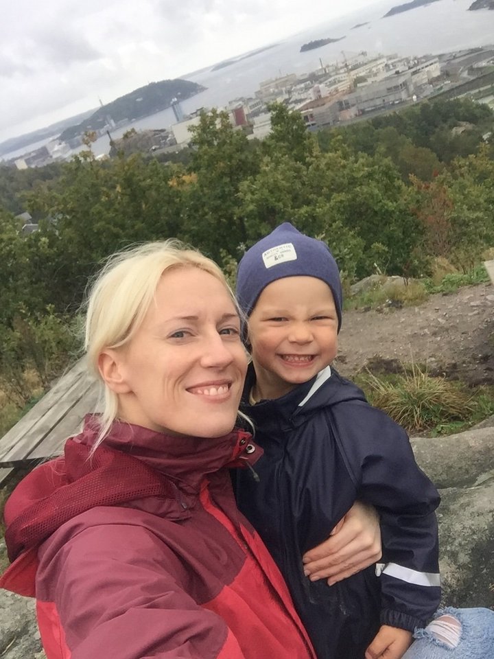 Neseniai Augustė su sūnumi lankėsi Norvegijoje.<br>Asmeninio albumo nuotr.