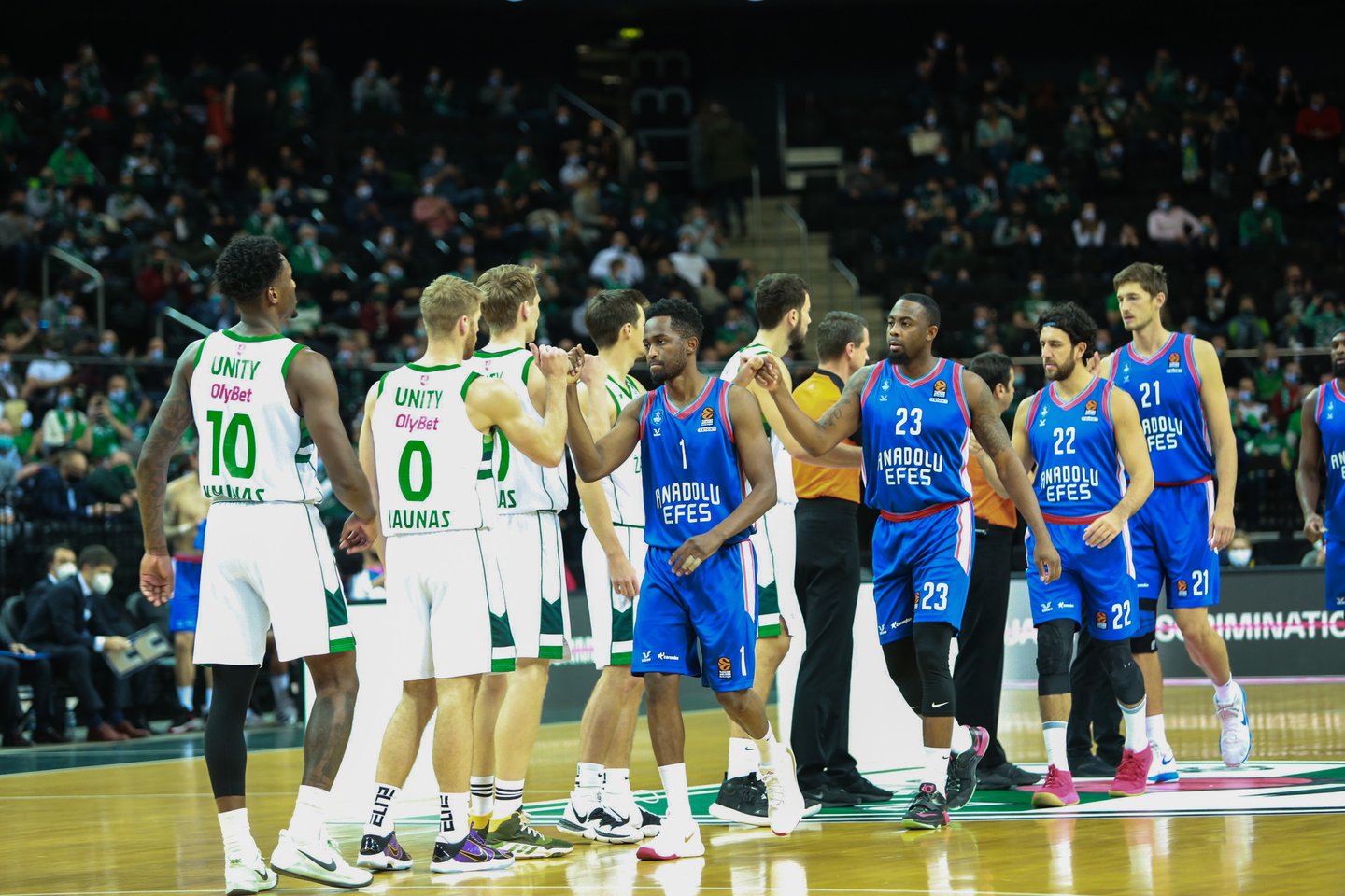 Kauno komanda ir toliau nepralaimi Eurolygoje.<br>G.Bitvinsko nuotr.