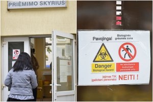 Panevėžio Infekcinių ligų klinikoje – koronaviruso protrūkis: uždraustas pacientų lankymas