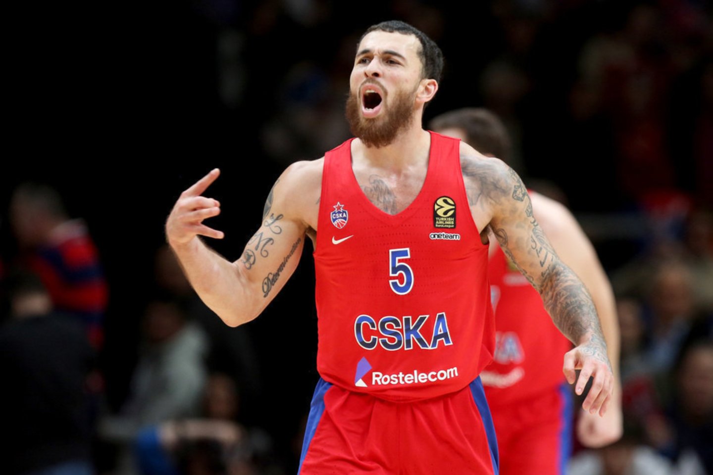 Mike'as Jamesas yra CSKA lyderis.