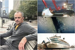 Mįslingą „Estonia“ tragediją išgyvenęs vienintelis lietuvis atskleidė kraupias košmaro detales