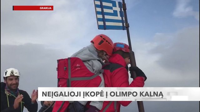 Neįgali mergina stebina pasaulį: įkopė į aukščiausią Graikijos Olimpo kalną