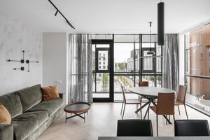 Jauna šeima butą išsirinko madingame rajone, o įrengti jį pakvietė profesionales