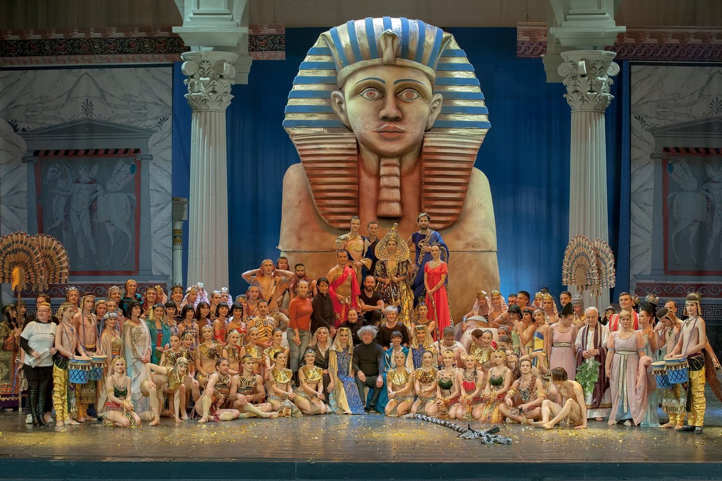  „Kleopatros“ premjeras lydėjo anšlagai, baletas stebino užmoju, prabangiomis dekoracijomis ir kostiumais.<br> Asmeninio archyvo nuotr.