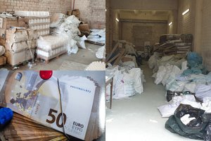 Nelegaliame fabrike rado įspūdingą kiekį klastočių už 2 mln. eurų – prekes parduodavo tik patikimiems klientams
