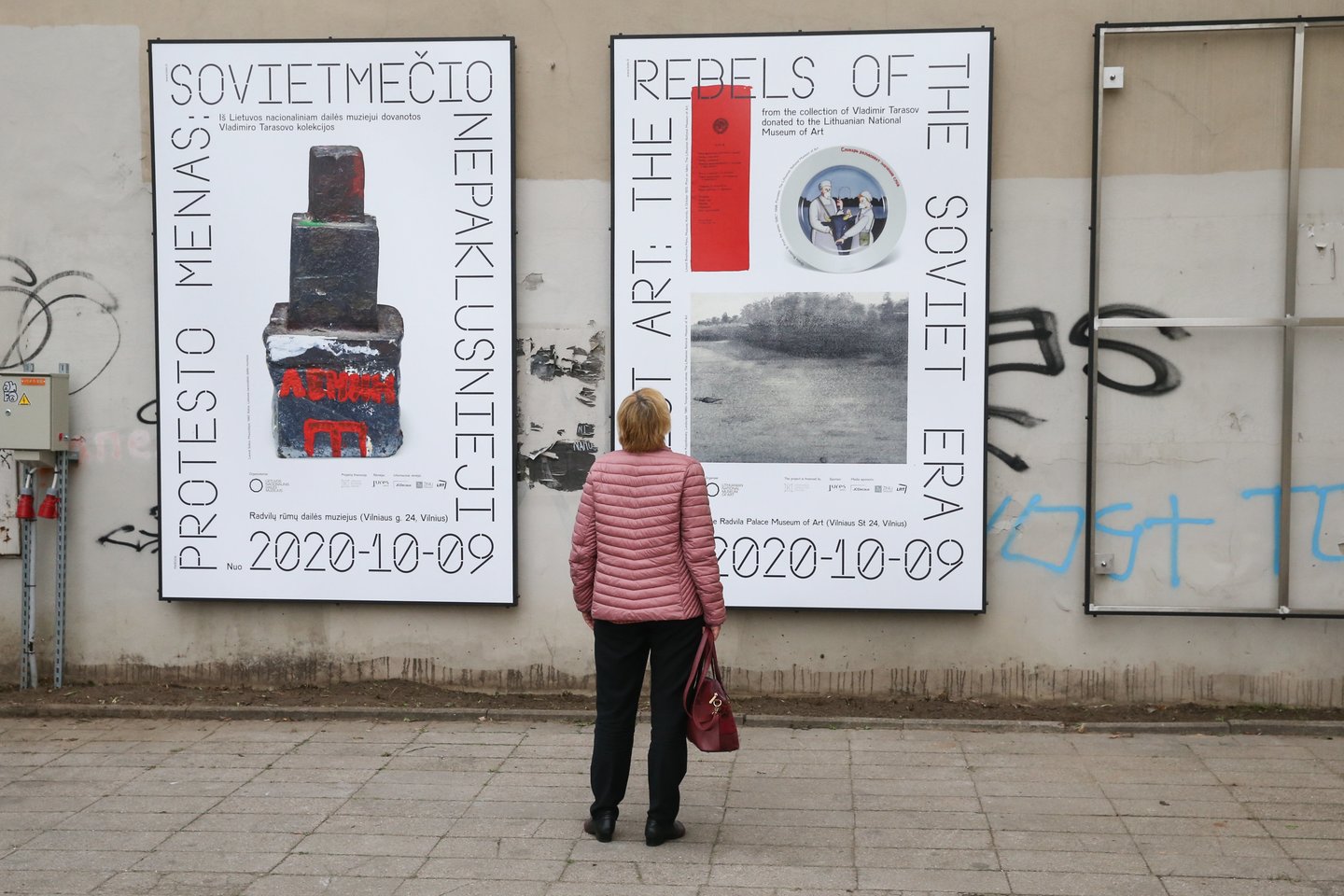 Paroda „Protesto menas: sovietmečio nepaklusnieji“.<br>R.Danisevičiaus nuotr.