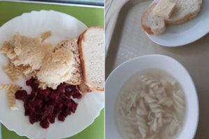 Parodė, kokį maistą gavo ligoninėje: „Turi būti išbadėjęs, kad drįstum paragauti“