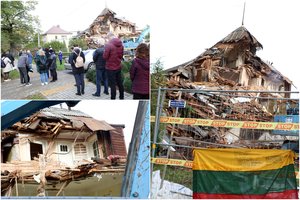 Po unikalios Kauno tarpukario vilos sudarkymo – masinė protesto akcija, atvyko net žmonės iš Vilniaus