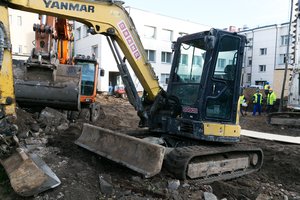 Mykolo Marcinkevičiaus ligoninėje prasidėjo modernaus priestato statybos: teiks paliatyviosios slaugos paslaugas